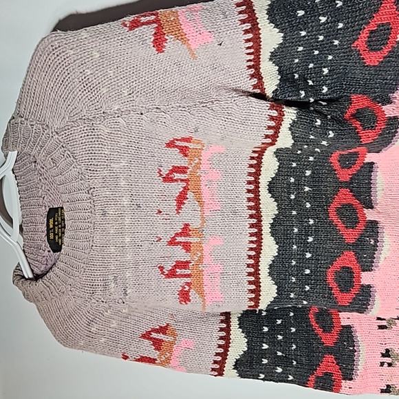 Rare Peruvian Handmade Wool Sweater - Picture 2 of 5